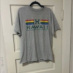 Hawaii Rainbow Warriors Gray T-Shirt